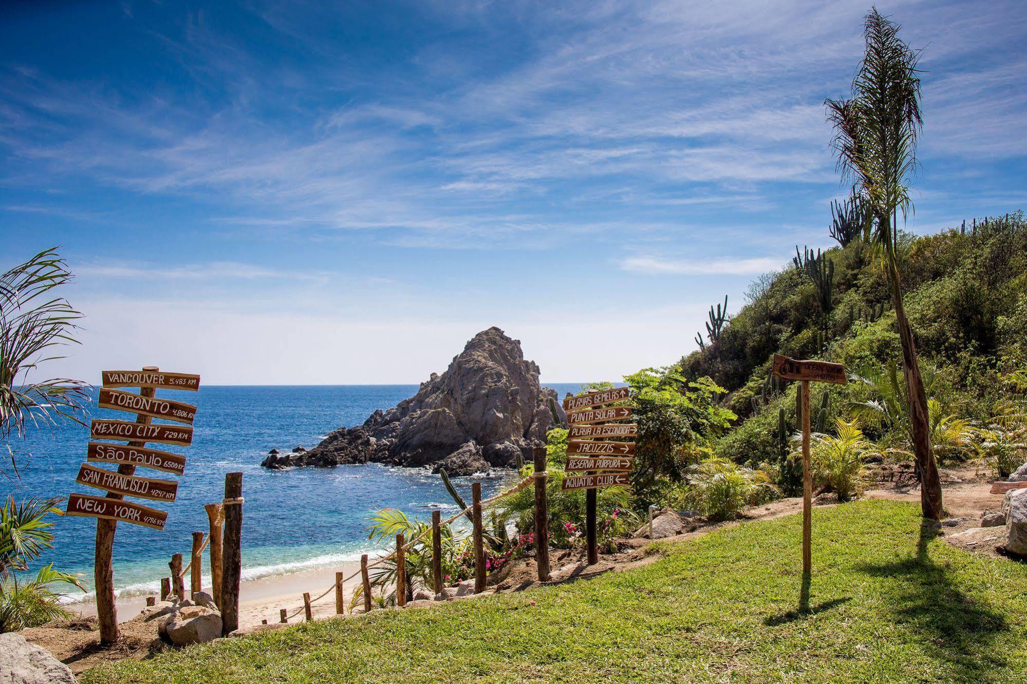 Isla Natura Beach Huatulco Tangolunda Bagian luar foto